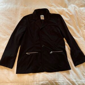 Women’s Cavalini Black Blazer with Silver Accents size 1x